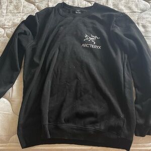 Arc'teryx Men's Emblem Black Fleece Crew XL